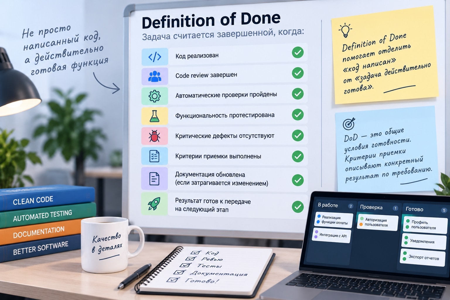 Условия Definition of Done для IT-проекта