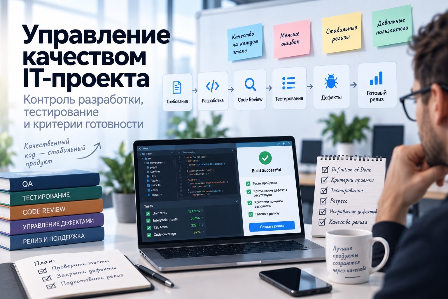 Управление качеством IT-проекта: контроль и тестирование